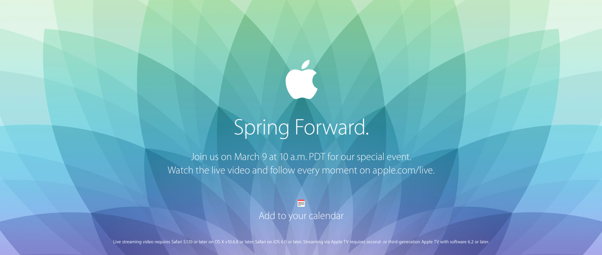 Duang一下，蘋果發(fā)布會3月9日就來了！主角會是Apple Watch嗎？